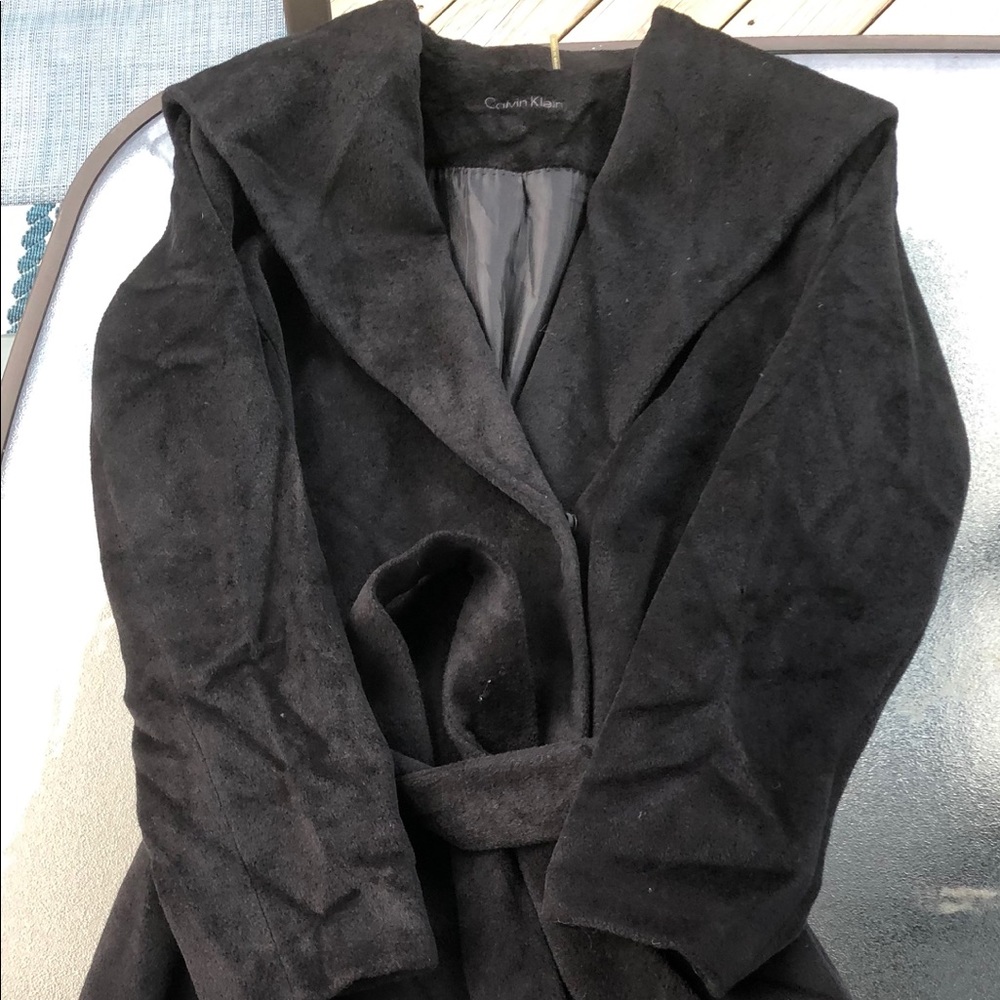 Calvin Klein Wrap Coat